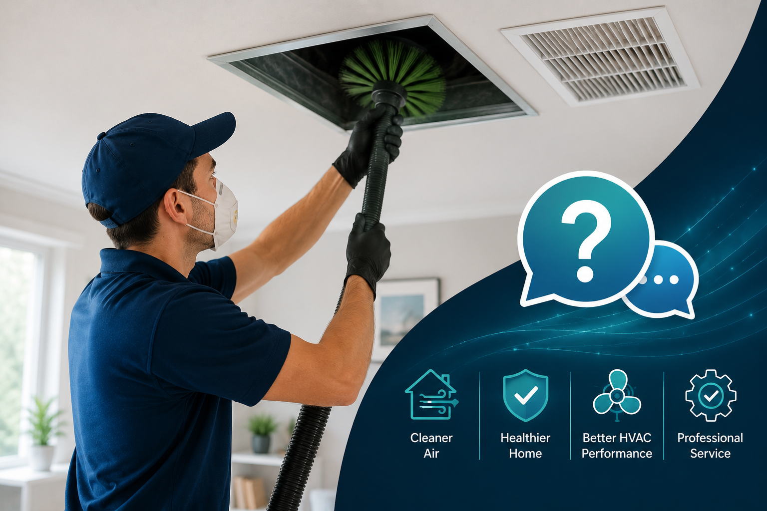 Professional Air Duct Cleaning The Woodlands Texas