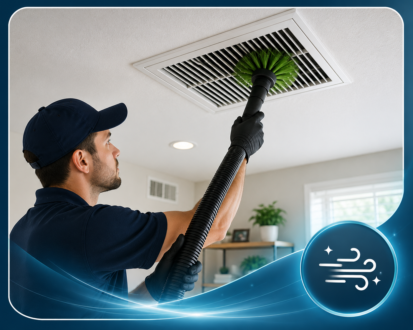 Professional Air Vent Cleaning in The Woodlands TX