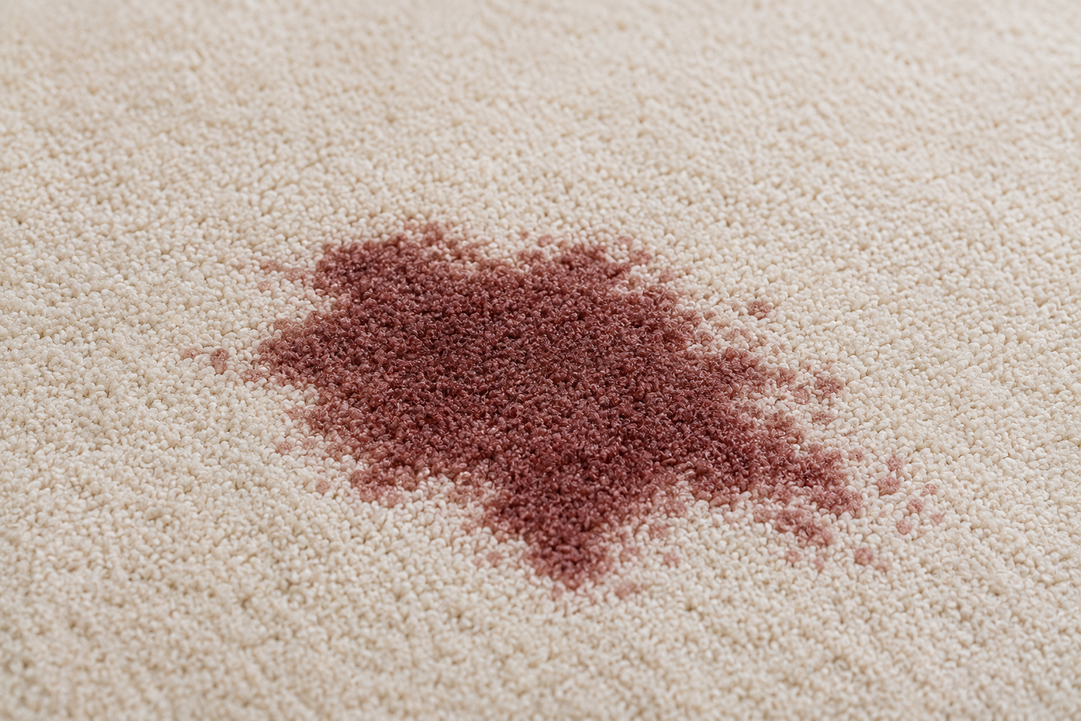 Professional carpet stain treatment in The Woodlands Texas