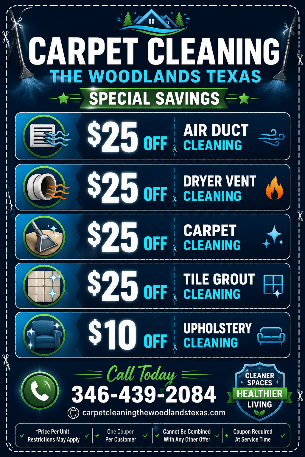 $25 OFF Air Duct Cleaning