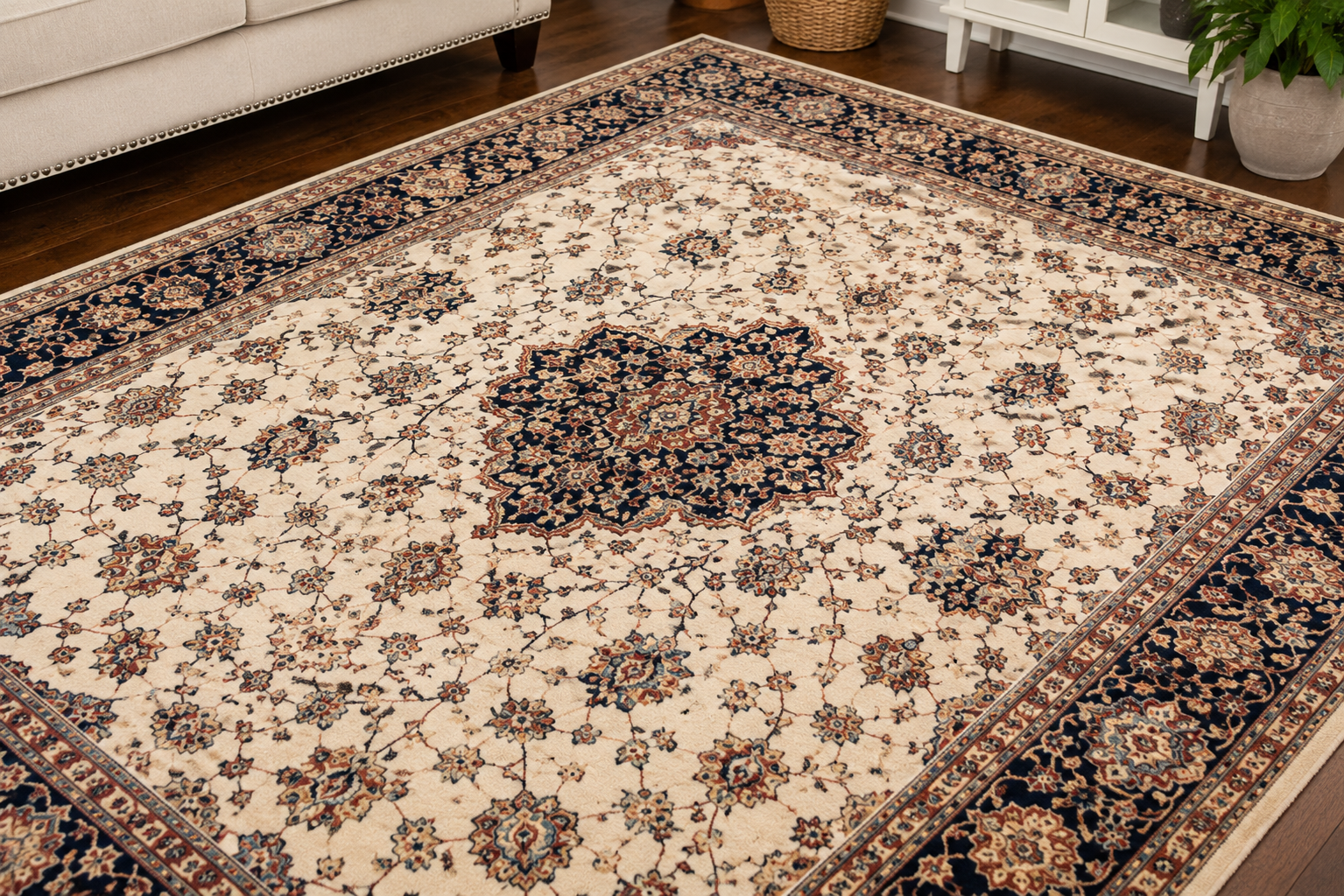 Rug after professional cleaning