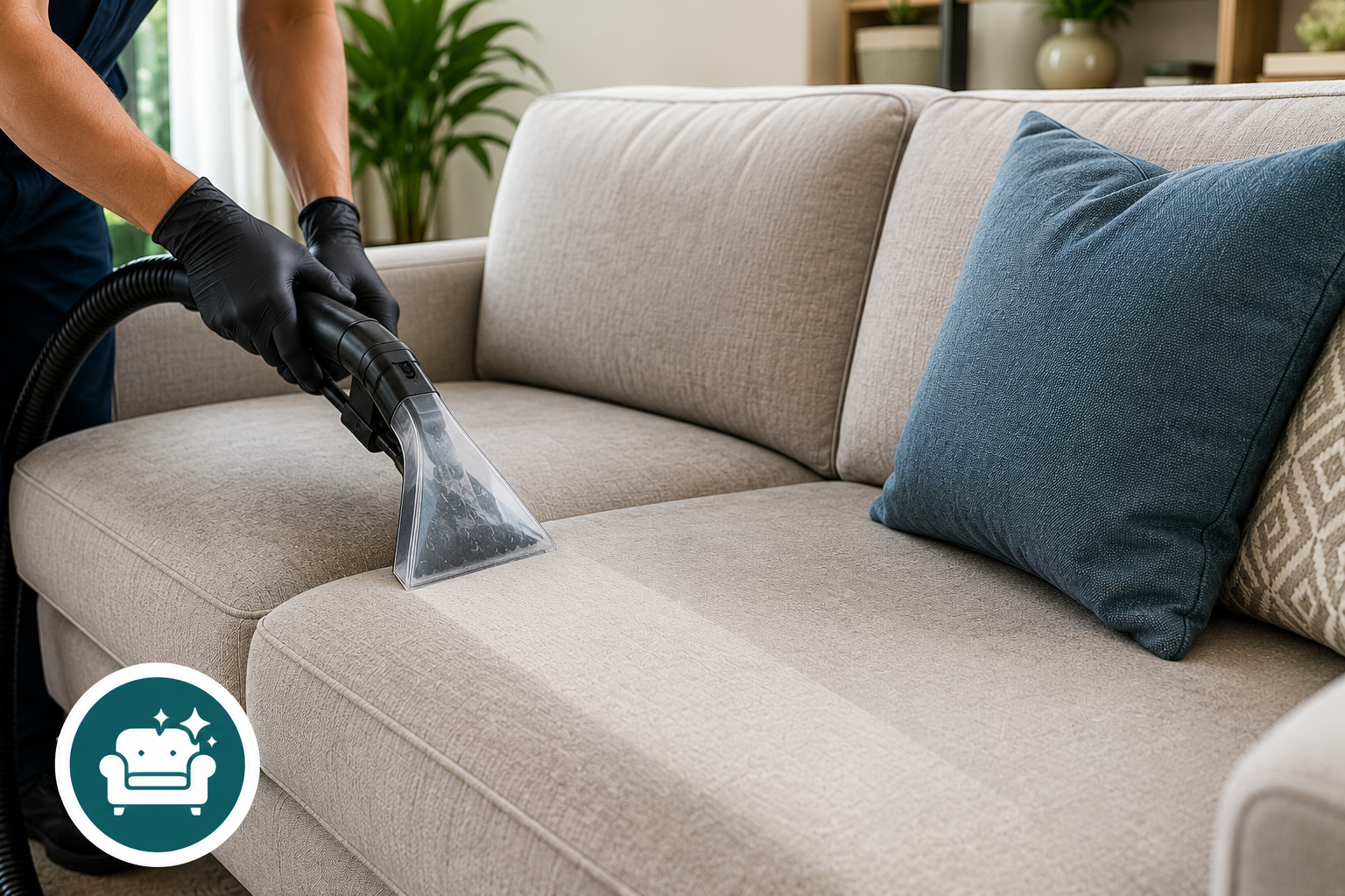 Professional Upholstery Cleaning in The Woodlands Texas