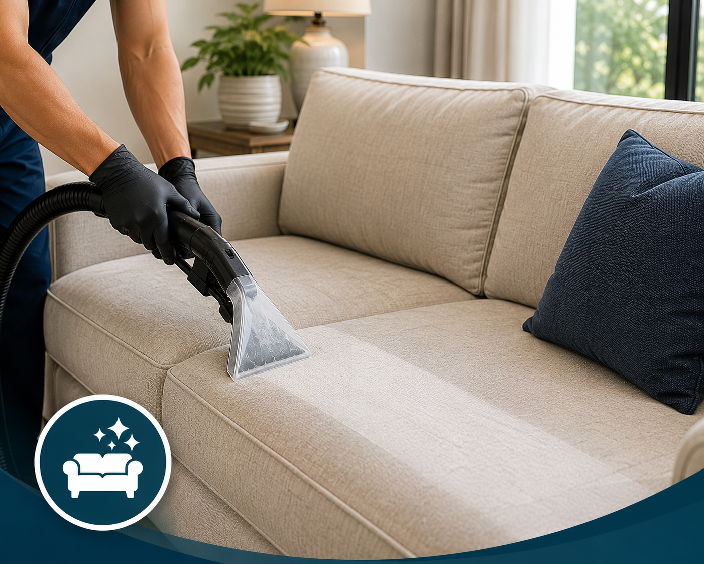 Professional Upholstery Cleaning in The Woodlands Texas